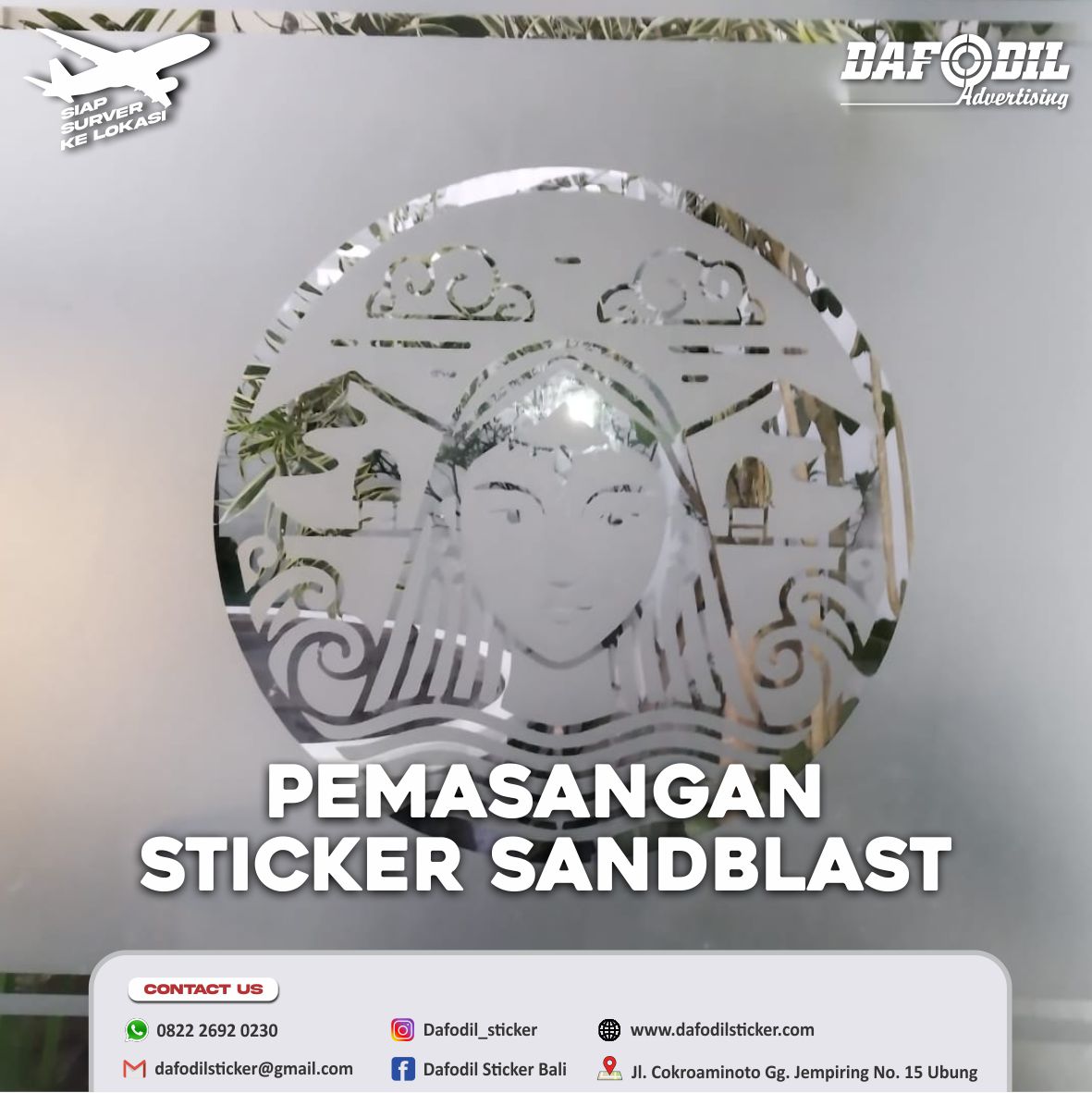 Sandu Sticker Style Dafodil Sticker Sandlast Bali STICKER SANDBLAST BALI – JASA STICKER ...